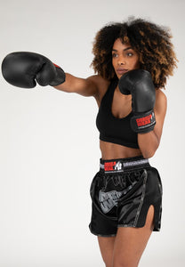 Piru Muay Thai Shorts - Black