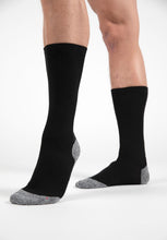 Load image into Gallery viewer, Performance Crew Socks - Black