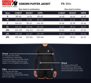 Osborn Puffer Jacket - Black