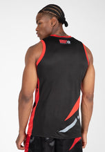 Load image into Gallery viewer, Hornell Tank Top - Black/Red