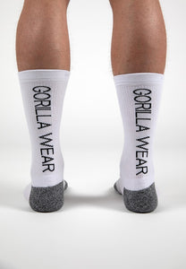 Performance Crew Socks - White