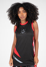 Load image into Gallery viewer, Hornell Tank Top - Black/Red