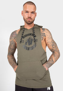 Lawrence Hooded Tank Top - Army Green