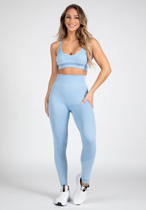 Selah Seamless Leggings - Light Blue