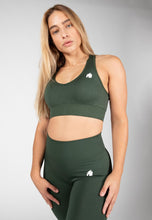 Load image into Gallery viewer, Neiro Seamless Bra - Army Green