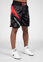 Load image into Gallery viewer, Hornell Boxing Shorts - Black/Red