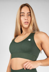 Neiro Seamless Bra - Army Green