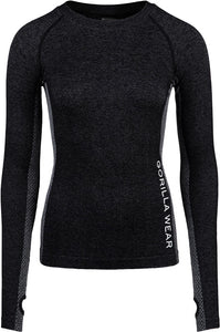 Selah Seamless Long Sleeve - Black