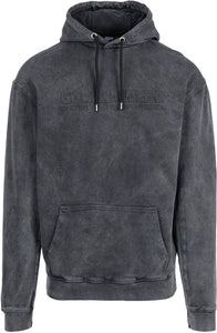 Crowley Men's Oversized Hoodie - Washed Gray