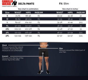 Delta Pants - Black