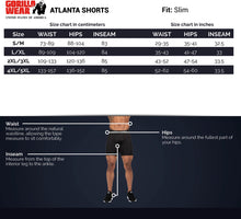 Load image into Gallery viewer, Atlanta Shorts - Black/Red