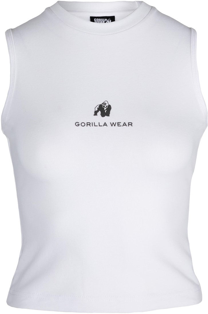 Livonia Crop Top - White
