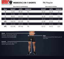 Load image into Gallery viewer, Modesto 2-In-1 Shorts - Black