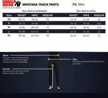 Load image into Gallery viewer, Montana Track Pants - Black