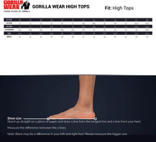 Load image into Gallery viewer, Gorilla Wear High Tops Black