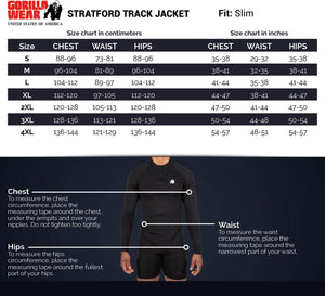 Stratford Track Jacket - Black