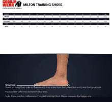 Load image into Gallery viewer, Milton Training Shoes - Black/Red