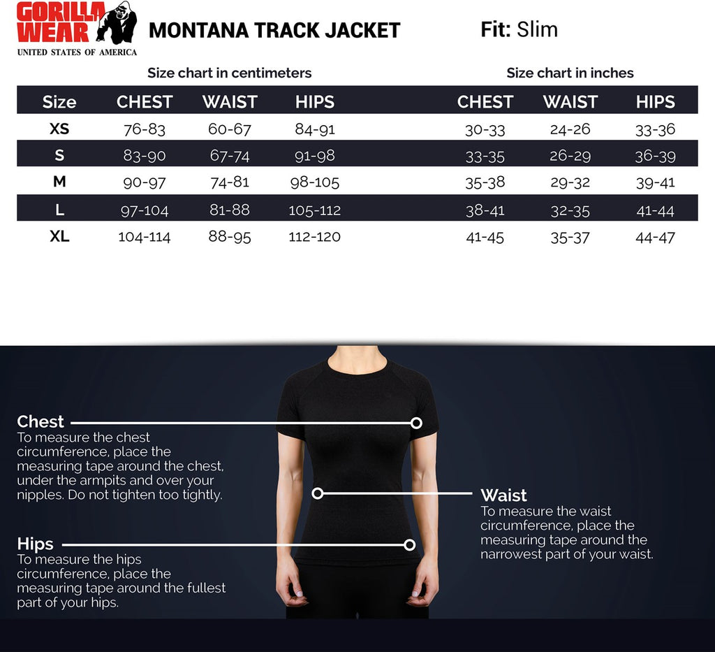 Montana Track Jacket - Black