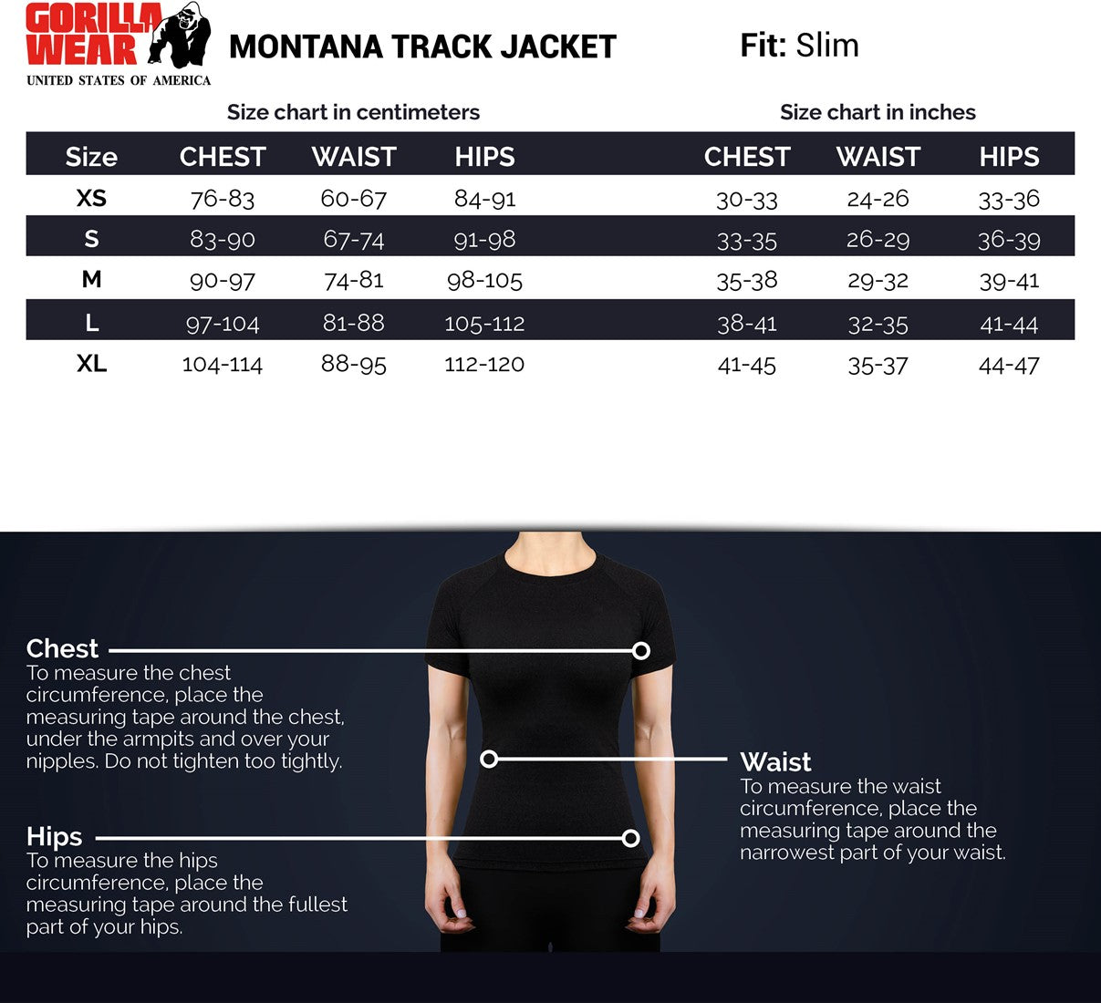 Montana Track Jacket - Black