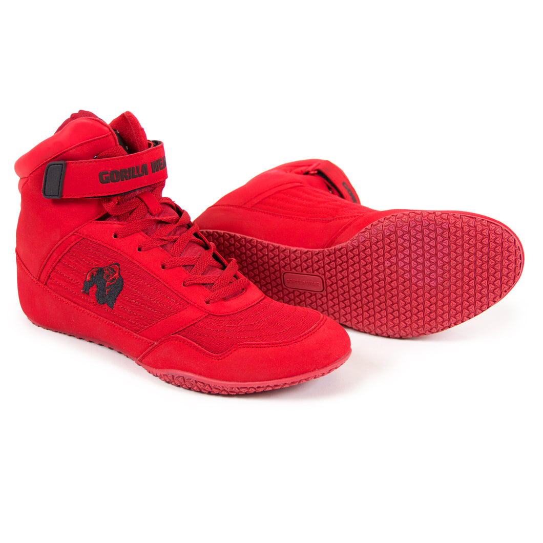 Gorilla Wear High Tops Red