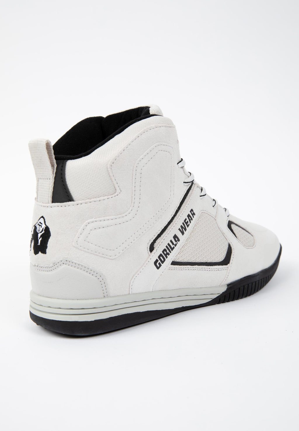 Këpucë Troy High Tops - E bardhë