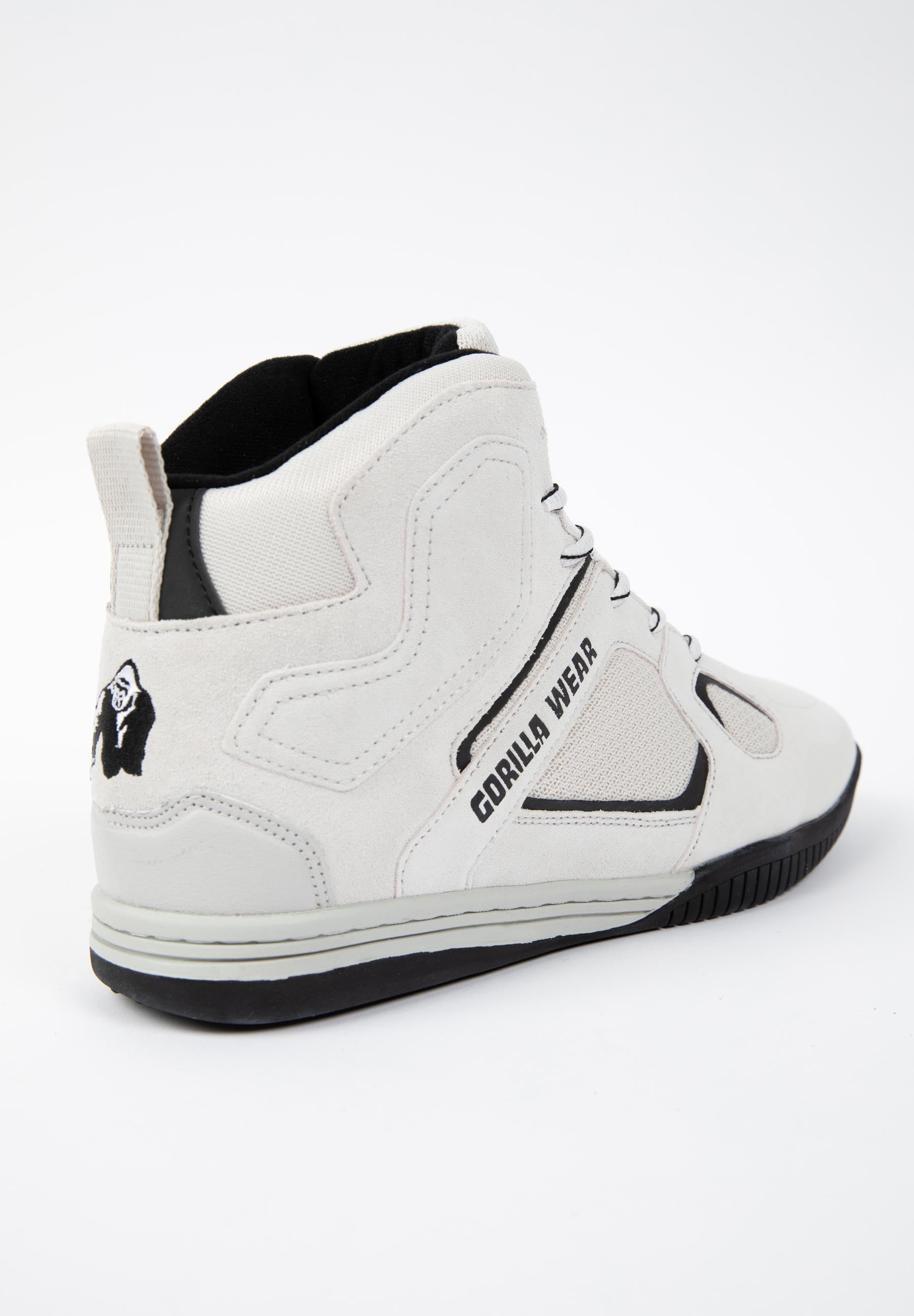Këpucë Troy High Tops - E bardhë