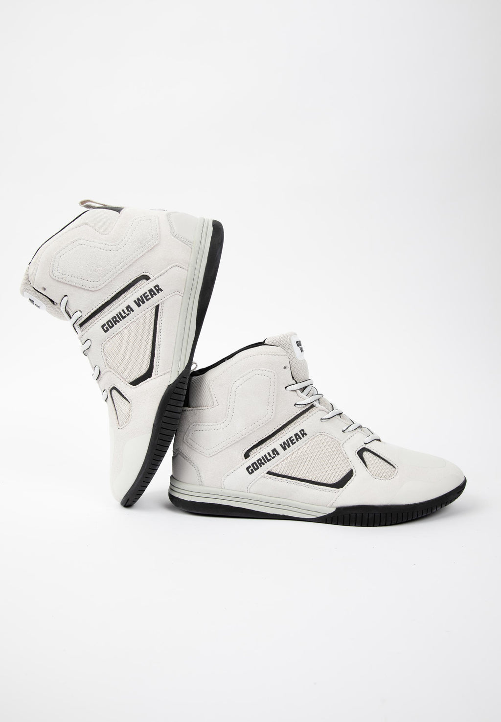 Këpucë Troy High Tops - E bardhë