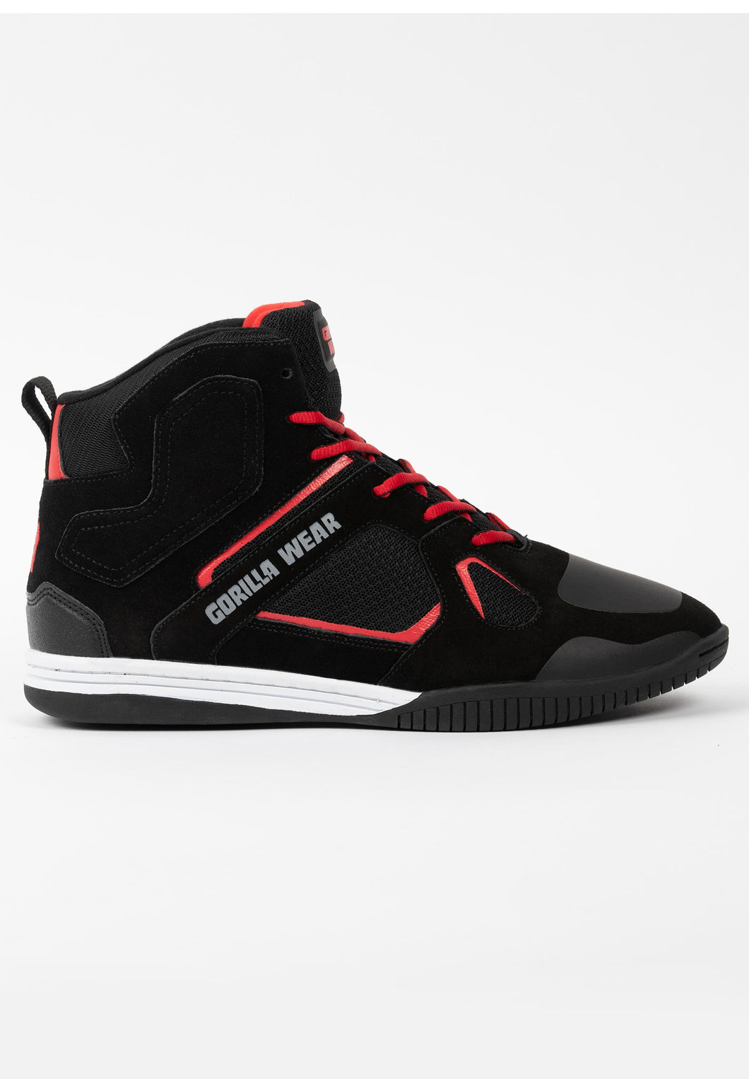 Troy High Tops - Black/Red