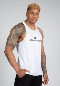 Carter Stretch Tank Top - White