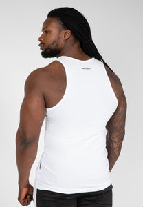 Adams Stretch Tank Top - White