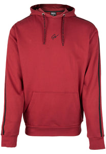 Banks Oversized Hoodie - Burgundy Red/Black