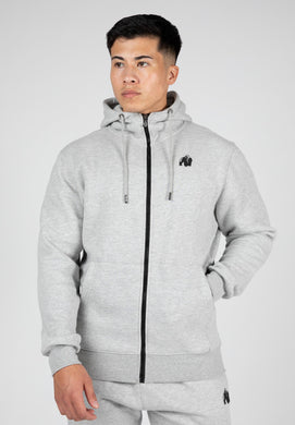 Kennewick Zipped Hoodie - Gray