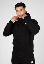 Load image into Gallery viewer, Kennewick Zipped Hoodie - Black