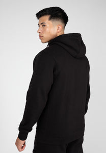 Kennewick Zipped Hoodie - Black