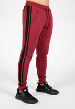 Load image into Gallery viewer, Banks Pants - Burgundy Red/Black