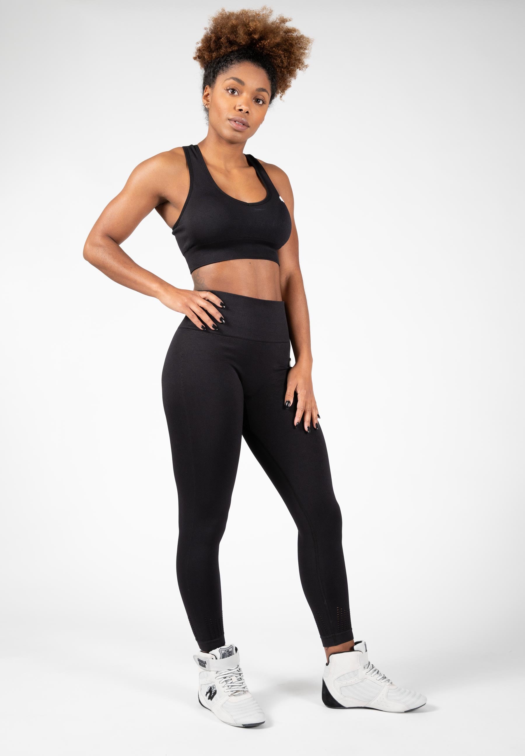 Neiro Seamless Bra - Black