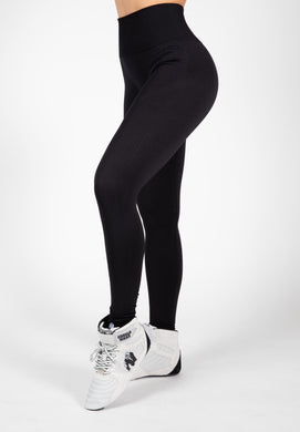 Yava Seamless Leggings - Black