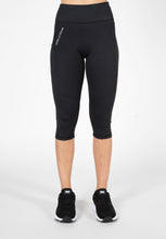 Load image into Gallery viewer, Monroe Cropped Leggings - Black