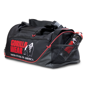 Jerome Gym Bag - Black/Red