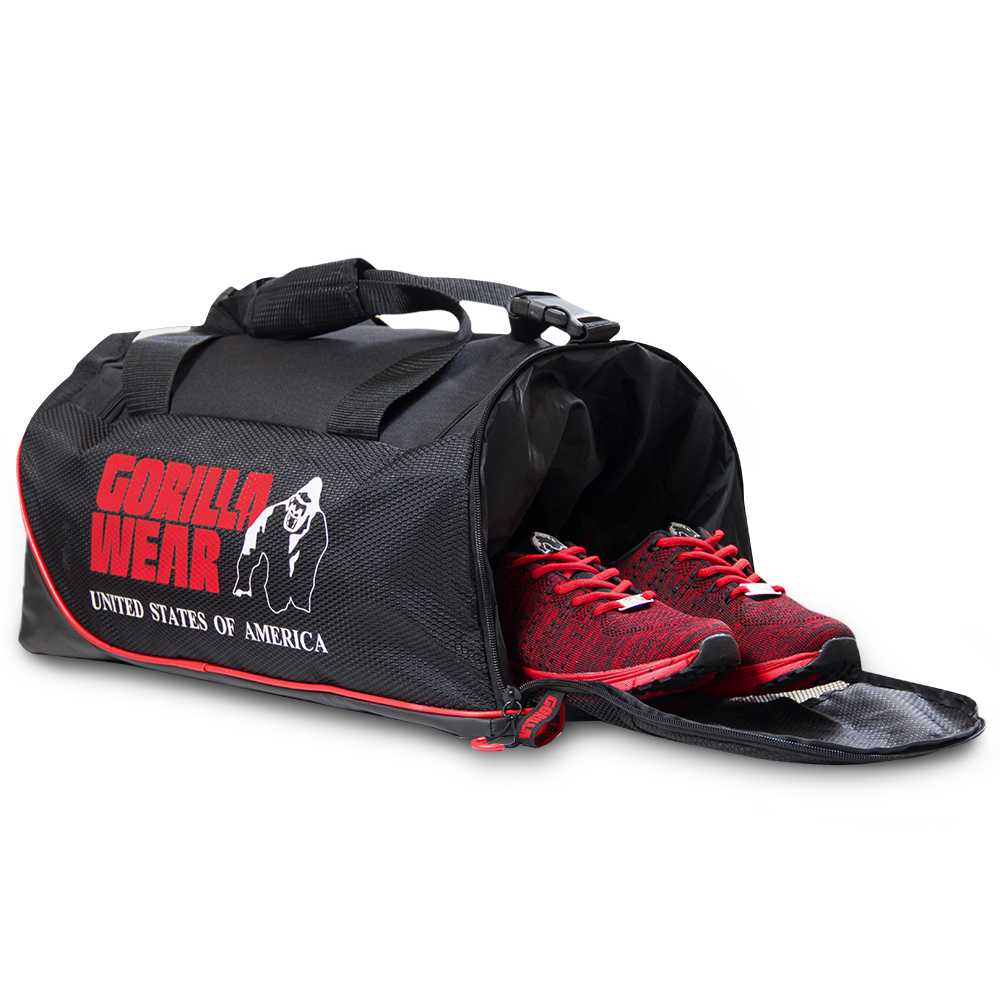 Jerome Gym Bag - Black/Red
