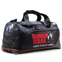 Load image into Gallery viewer, Jerome Gym Bag - Black/Red