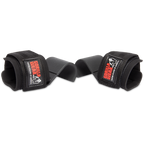 Weight Lifting Hooks - Black- Red