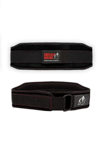 Gorilla Wear 4 Inch Women's Lifting Belt - Black