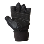 Dallas Wrist Wrap Gloves - Black