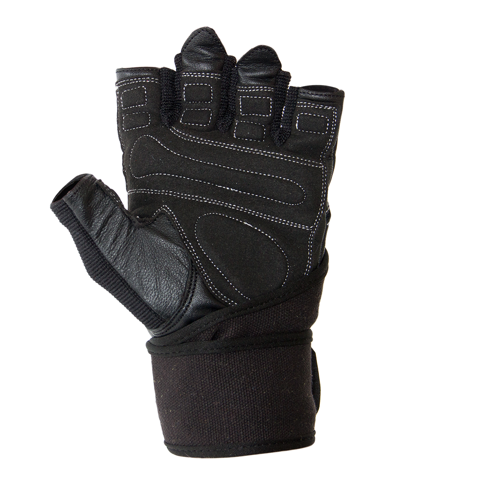 Dallas Wrist Wrap Gloves - Black