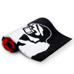 Functional Gym Towel - Black/Red