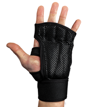 Load image into Gallery viewer, Yuma Weight Lifting Workout Gloves - Black