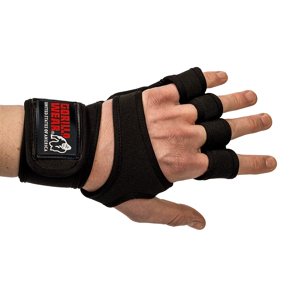 Yuma Weight Lifting Workout Gloves - Black