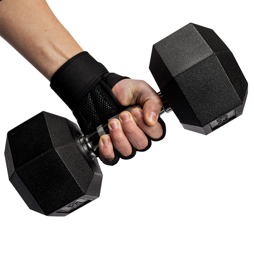 Yuma Weight Lifting Workout Gloves - Black