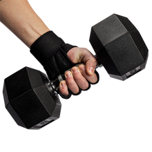 Load image into Gallery viewer, Yuma Weight Lifting Workout Gloves - Black